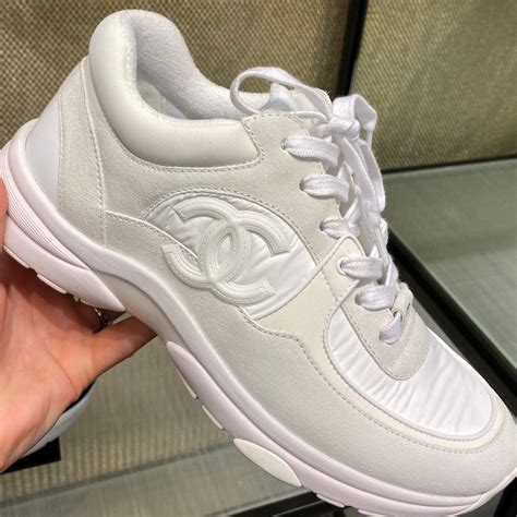 sneakers chanel dama|chanel nylon sneakers.